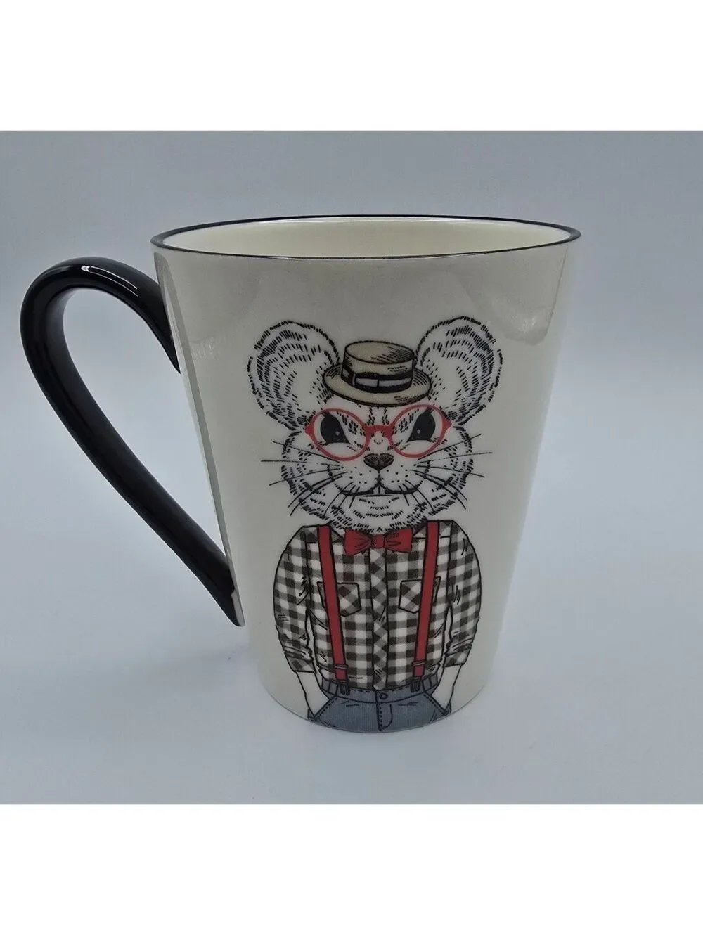 Signature Housewares Hipster Animal Mugs Mouse